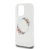 Guess GUHMP16LHFWFCT iPhone 16 Pro 6.3 przeźroczysty/transprent hardcase IML Flowers Wreath MagSafe